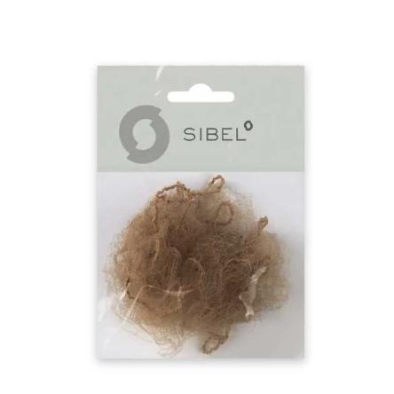 Sibel bun net 2 pezzi retina invisibile castano chiaro