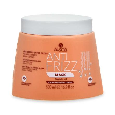 Alama professional anti frizz maschera anti-crespo extra glow 500 ml