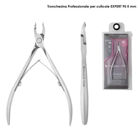 Staleks tronchese professionale per cuticole expert 90/5 mm