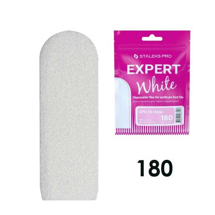 Ricambi per staleks raspa per pedicure expert 10, grana 180 (30 pz.), colore bianco