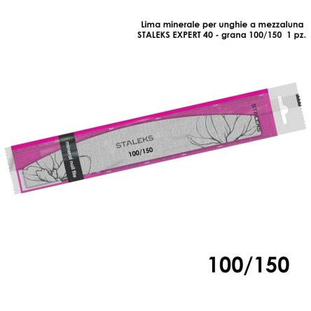 staleks lima minerale a forma di mezzaluna EXPERT 40 grana 100/150