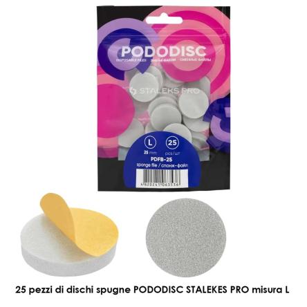 Staleks buffer per disco 25 mm per pedicure pododisc staleks pro l, (25 pz.)