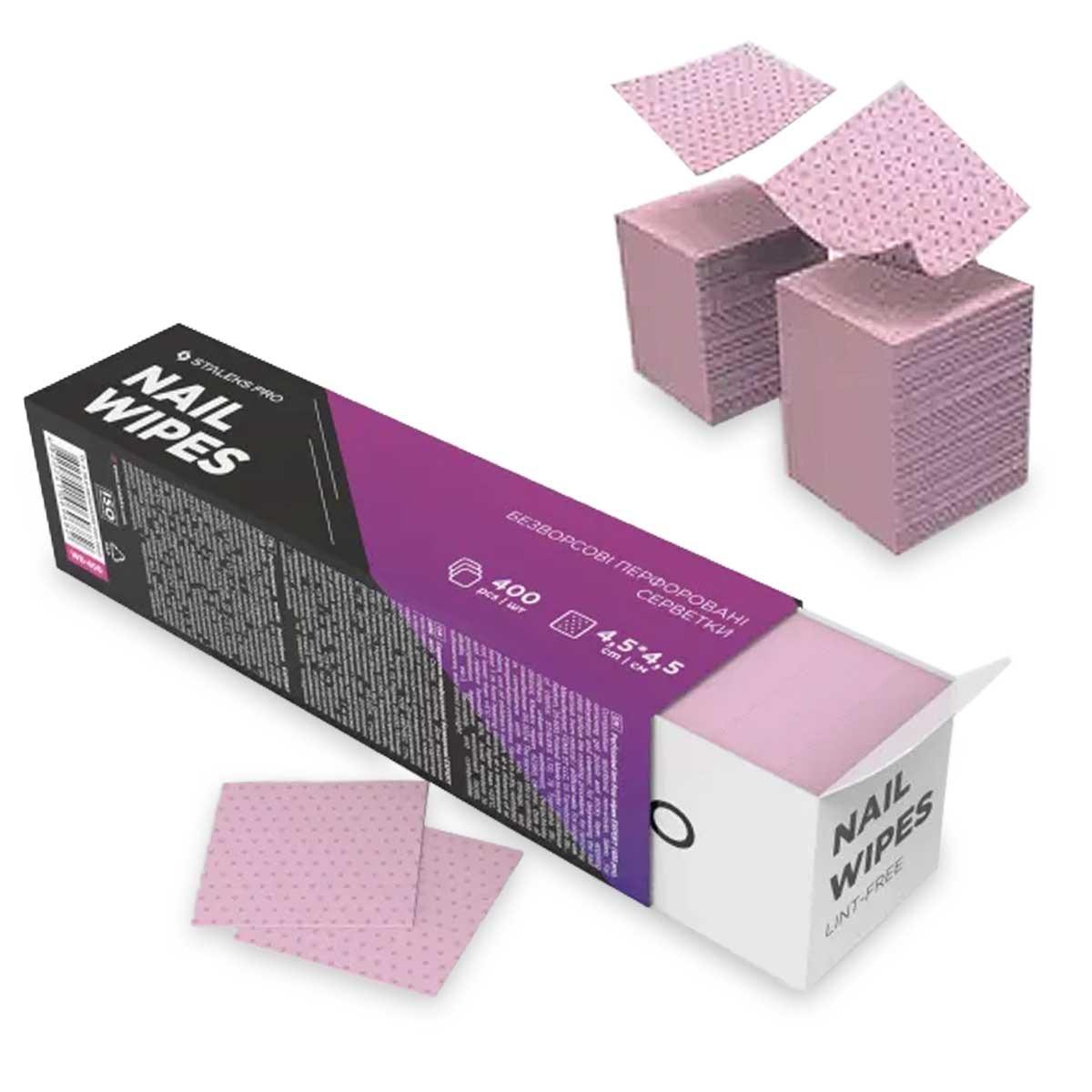 Staleks salviette perforate senza pelucchi expert 4,5 x 4,5 cm (400 pz)