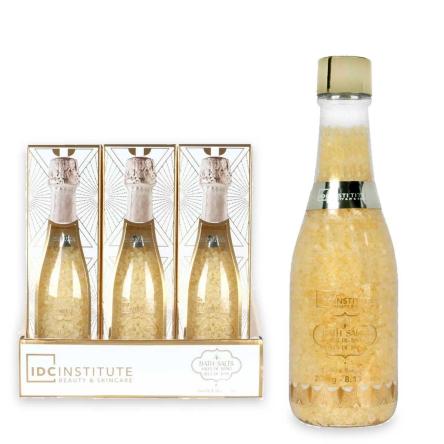 Idc institute scented gold champagne bath salts 230 g