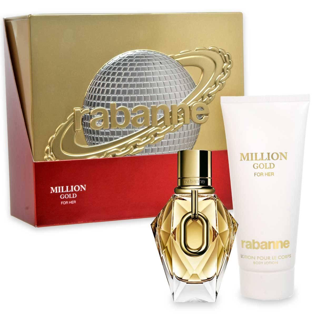 Paco rabanne gold for her edp 50 ml + body lotion 100 ml