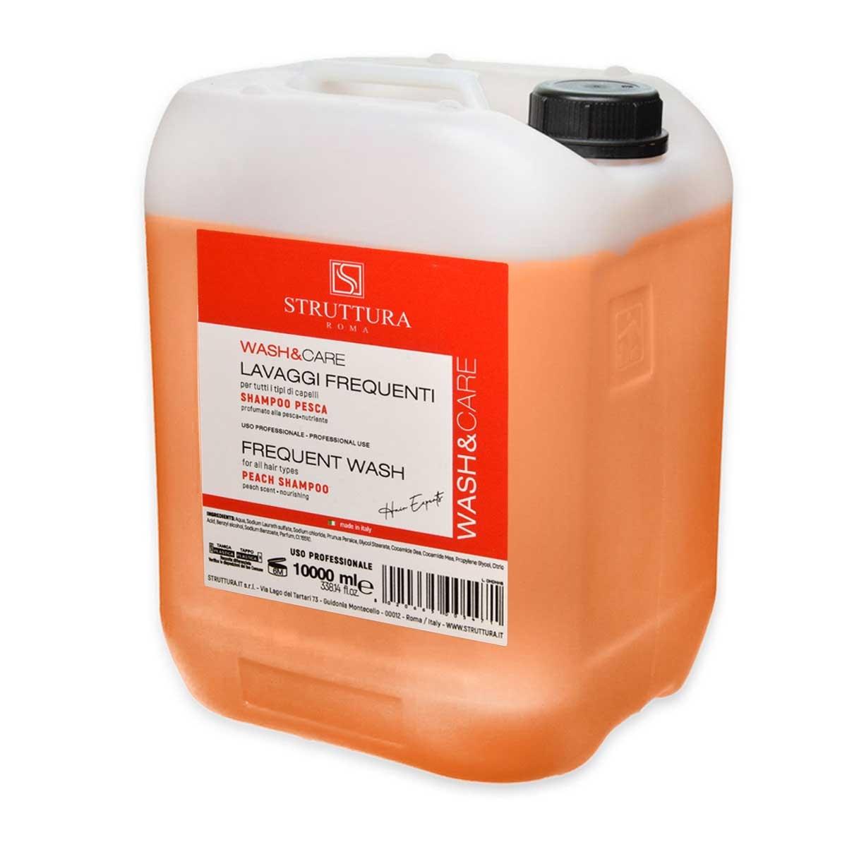 Struttura shampoo pesca lavaggi frequenti tanica 10 litri