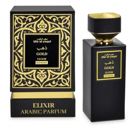 Saphir bombonera 100 ml utur elixir homme gold