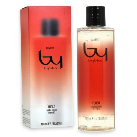Byblos perfume-infused bath & shower gel 400 ml fuoco- elements