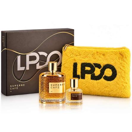 Lpdo coffret superbe cafÈ edpi 100ml + minisize 15ml + pochette