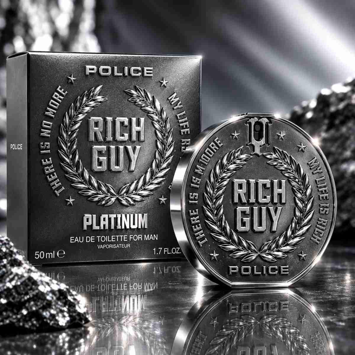 Police rich guy platinum for man edt 50ml vapo