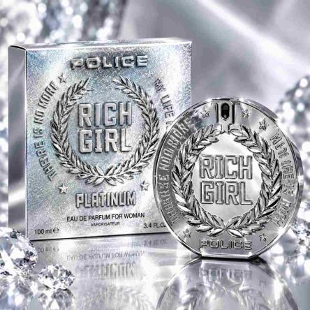 Police rich girl platinum for woman edp 100 ml vapo