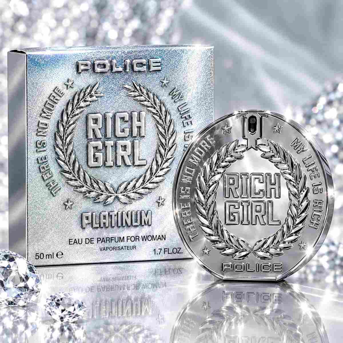 Police rich girl platinum for woman edp 50 ml vapo