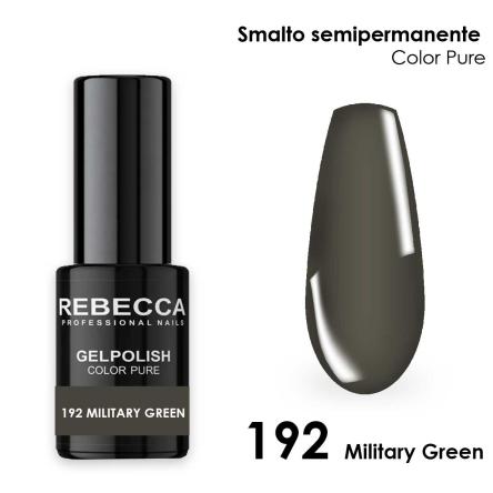 Rebecca gel polish soak off color pure 5 ml  smalto semipermanente n.192