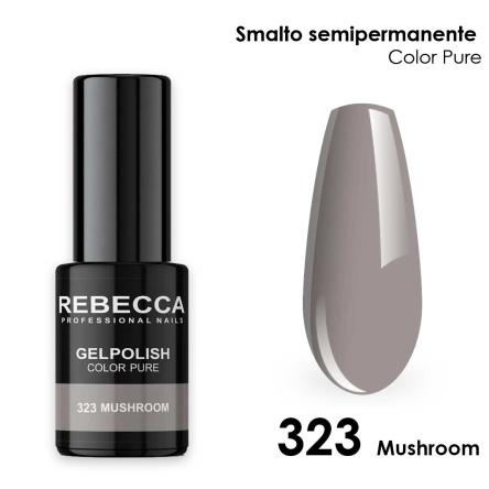 Rebecca gel polish soak off color pure 5 ml  smalto semipermanente n.323