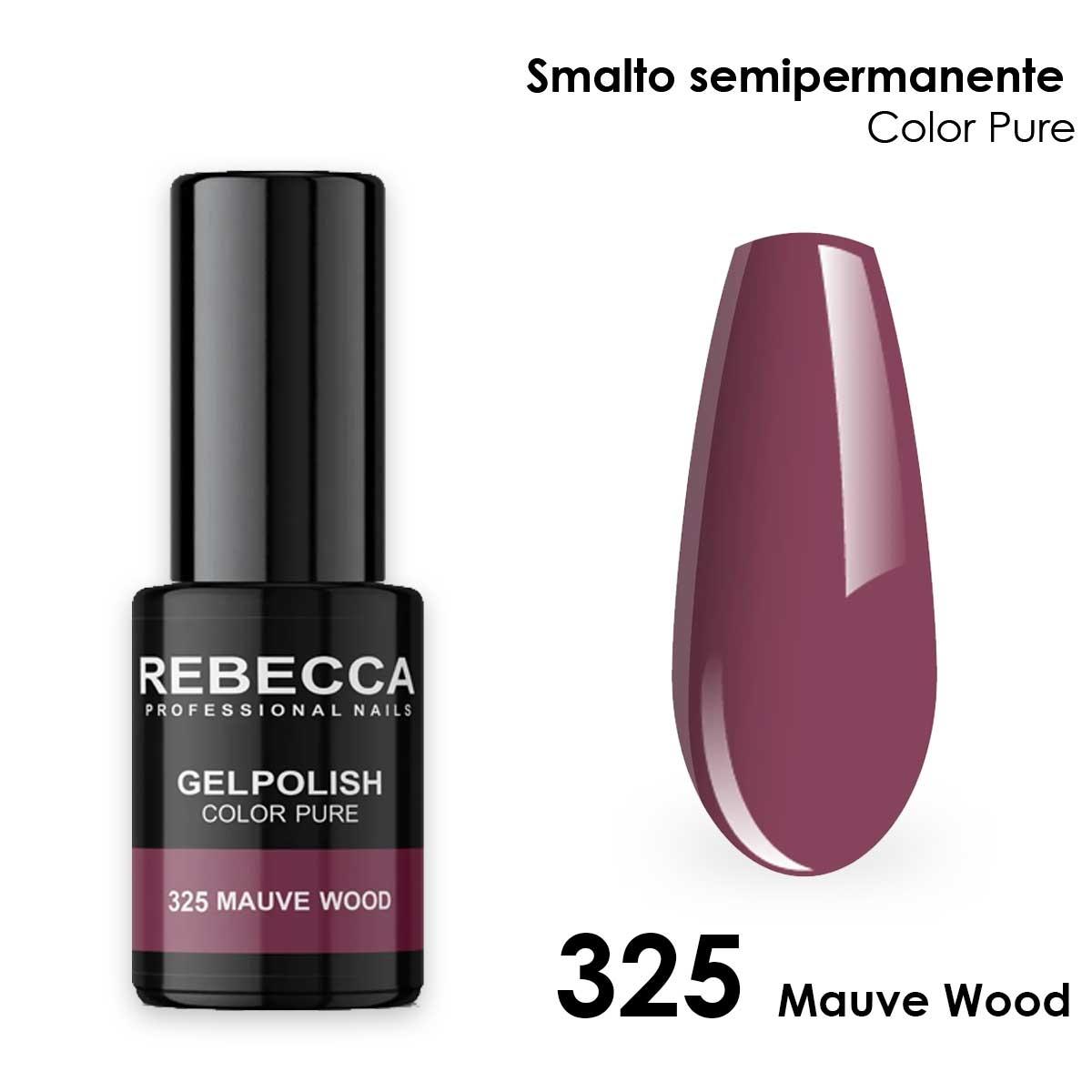 Rebecca gel polish soak off color pure 5 ml  smalto semipermanente n.325