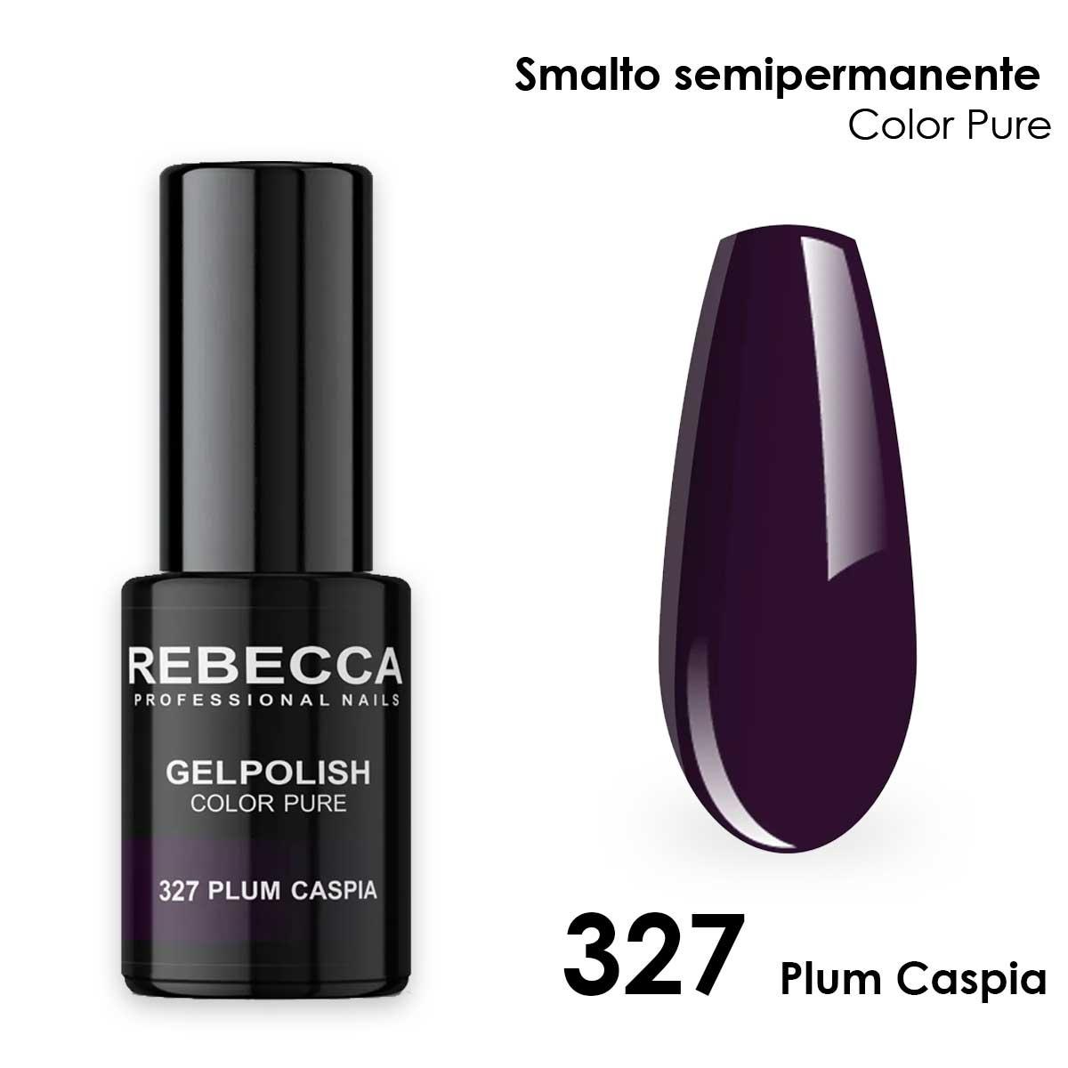 Rebecca gel polish soak off color pure 5 ml  smalto semipermanente n.327