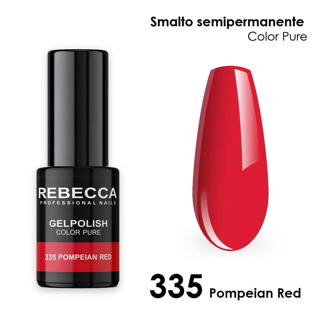 Rebecca gel polish soak off color pure 5 ml  smalto semipermanente n.335