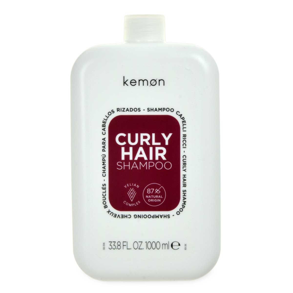 Kemon care curly hair shampoo 1000 ml capelli ricci