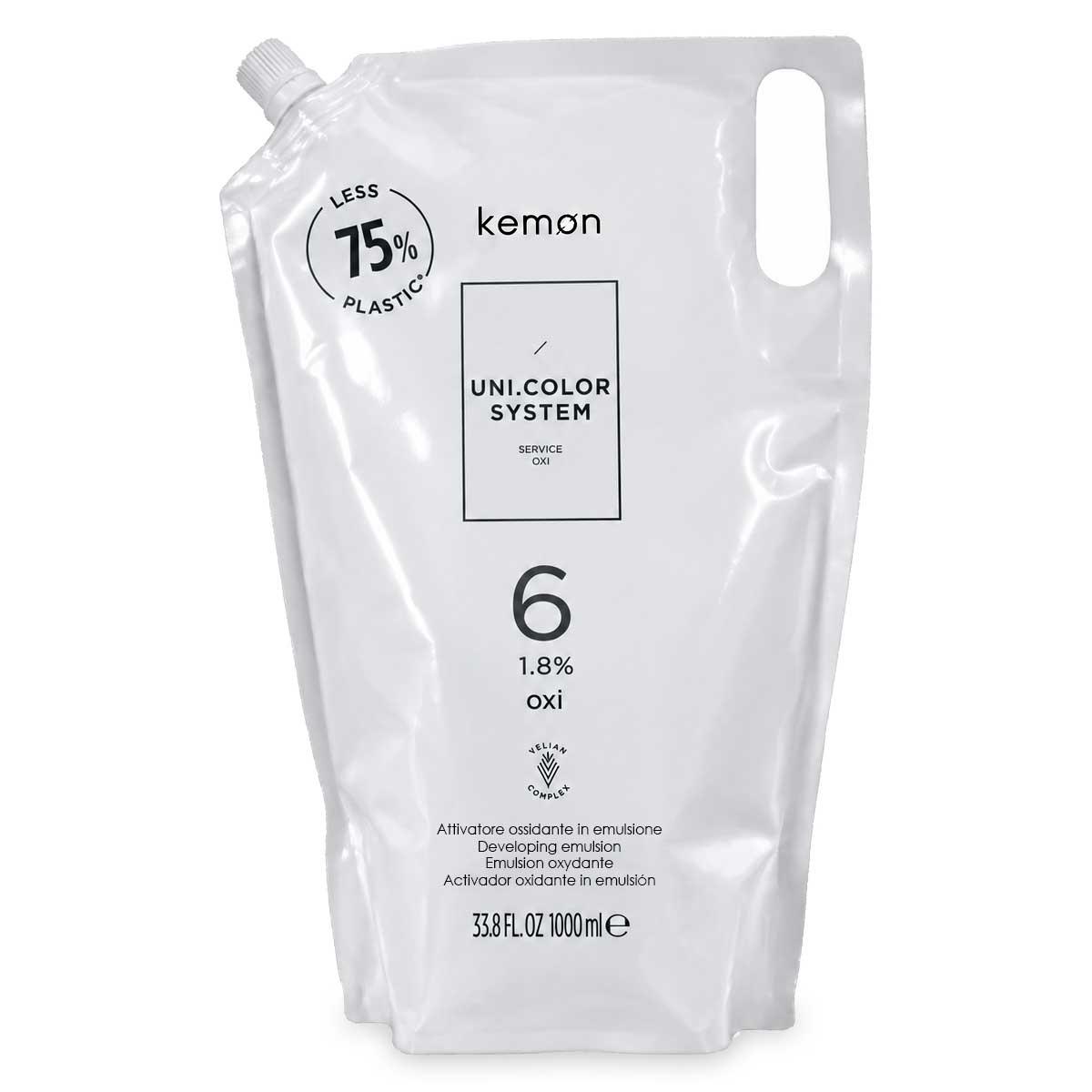Kemon uni.color oxi bag 6 volumi 1000 ml