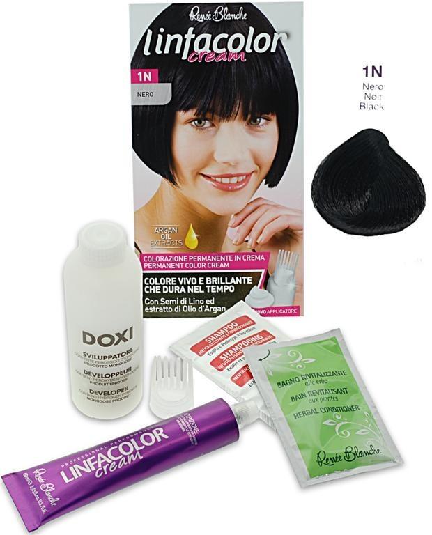 Linfacolor cream 1n nero