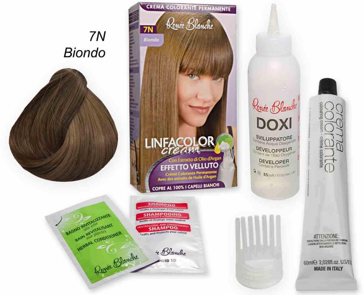 Linfacolor cream 7n biondo