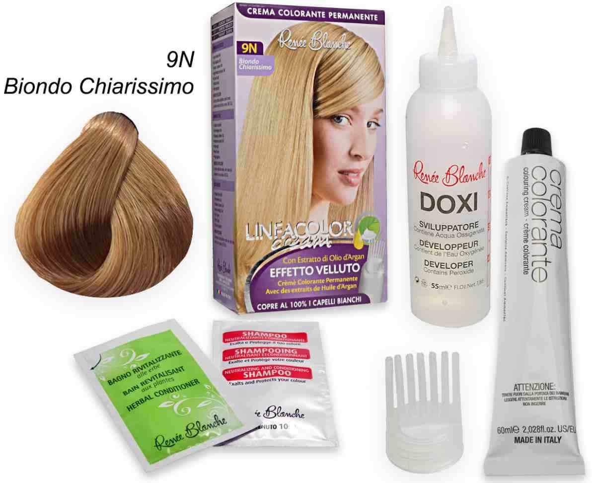 Linfacolor cream 9n biondo chiarissimo