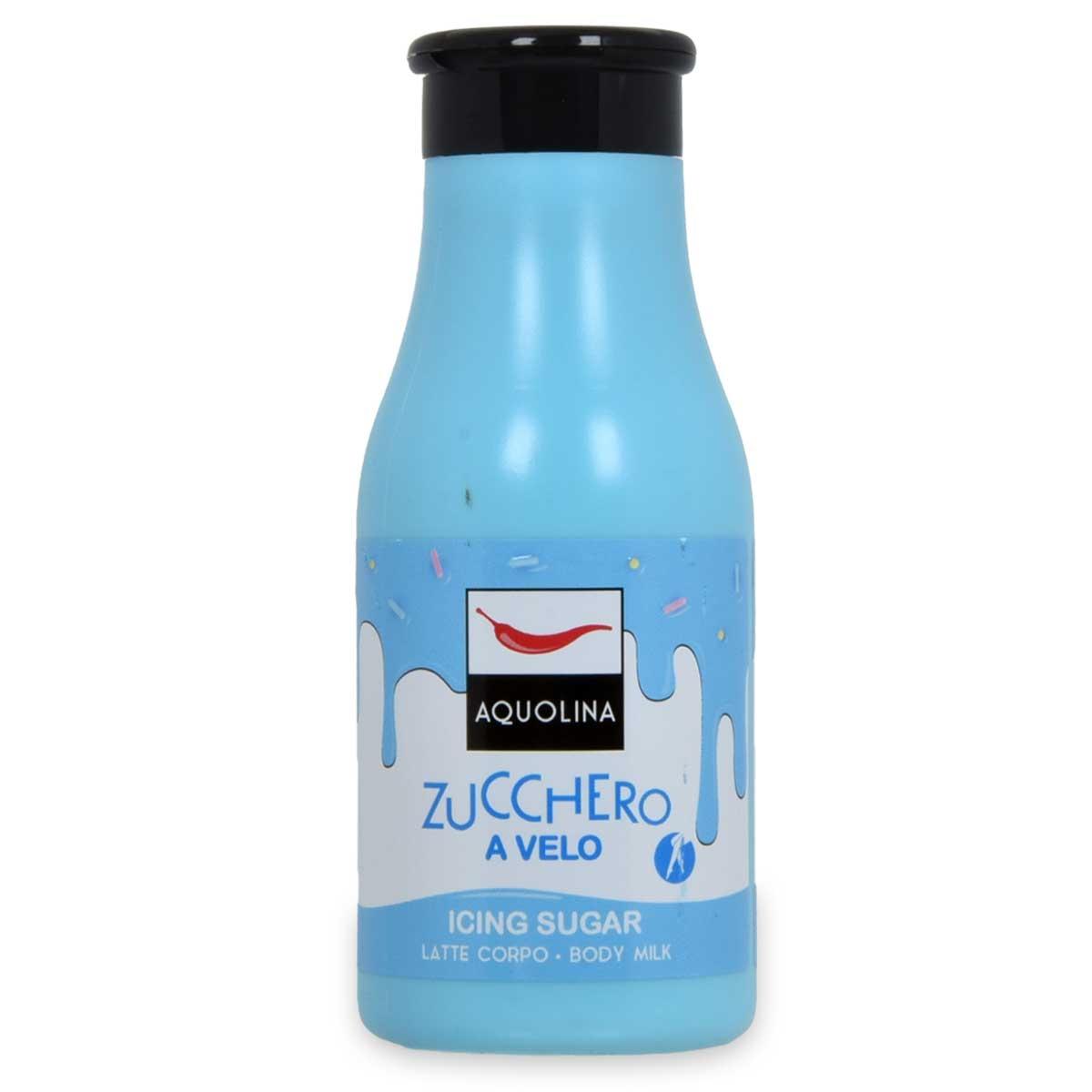 Aquolina latte corpo 250 ml zucchero a velo