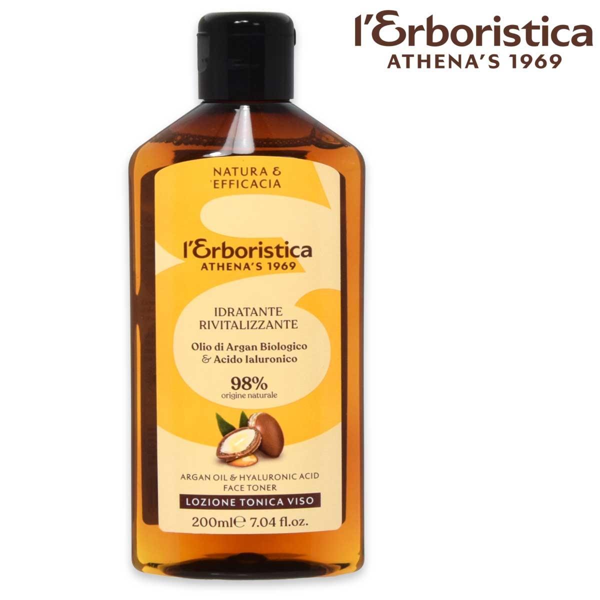 L'erboristica tonico viso argan idratante revital. 200 ml