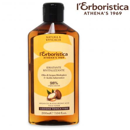 L'erboristica tonico viso argan idratante revital. 200 ml